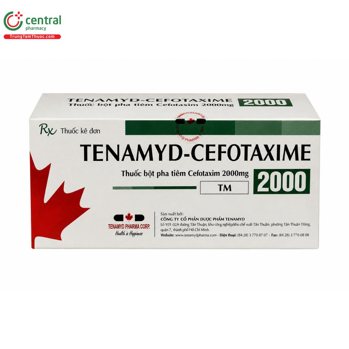 thuoc tenamyd cefotaxime 2000 3 G2833 thuoc tenamyd cefotaxime 2000 3 G2833