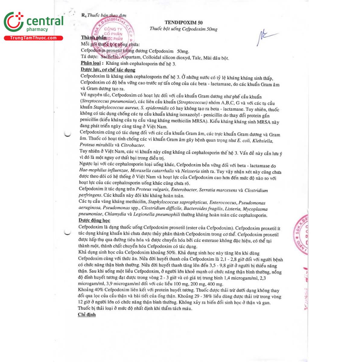 thuoc tendipoxim 50 3 R7737 thuoc tendipoxim 50 3 R7737