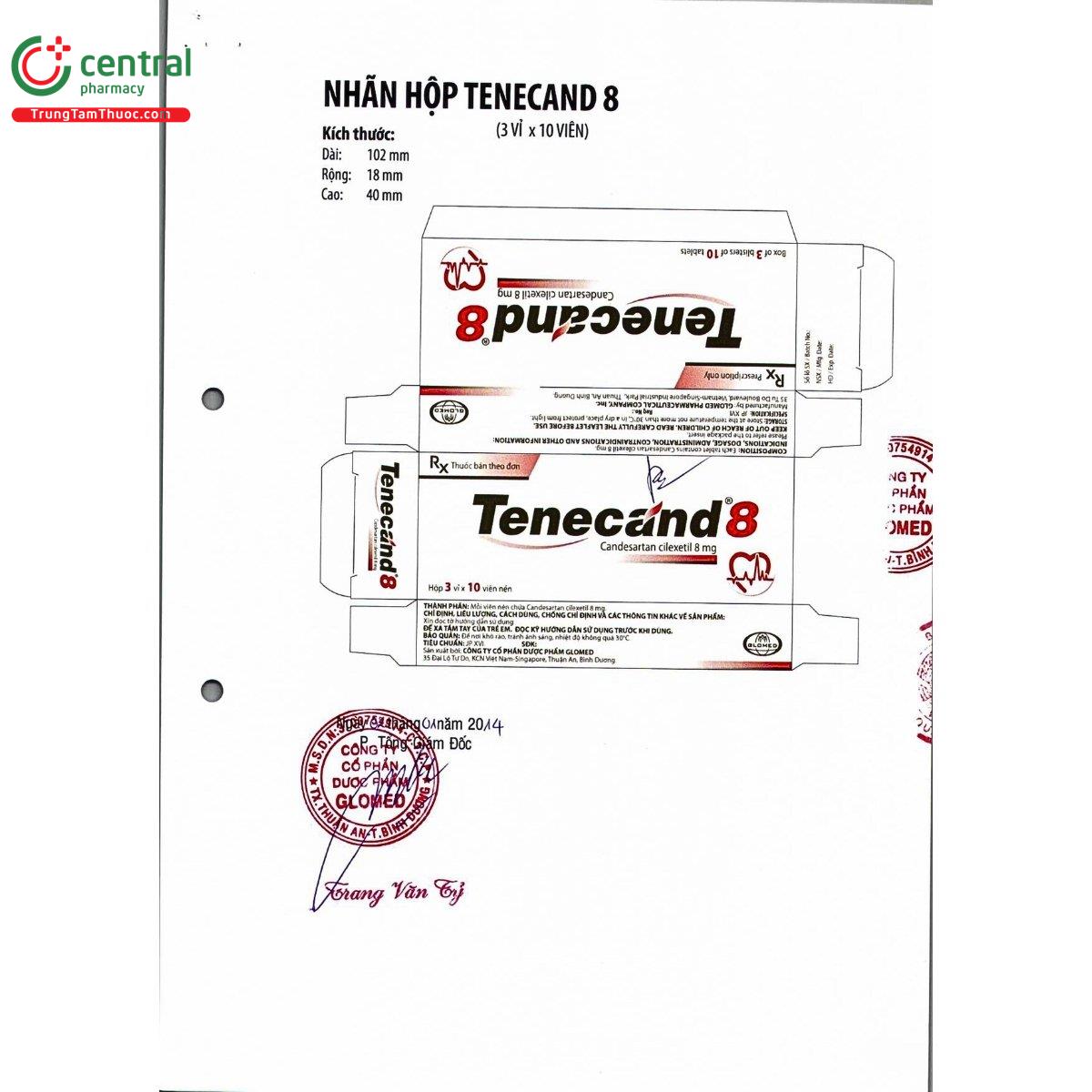 thuoc tenecand 8 3 C0286 thuoc tenecand 8 3 C0286