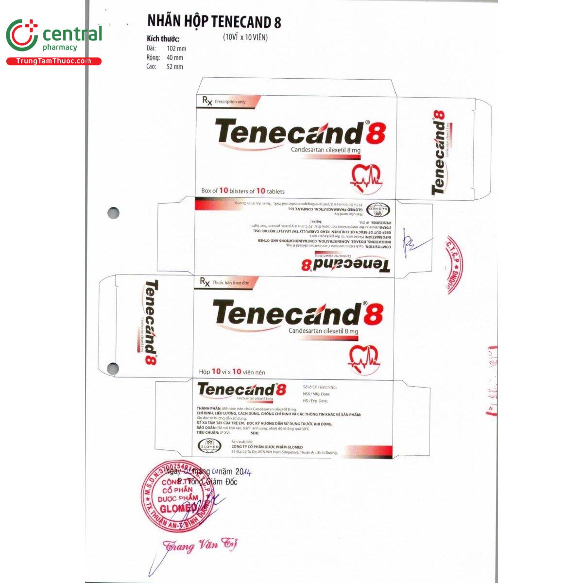 thuoc tenecand 8 6 H3724 thuoc tenecand 8 6 H3724