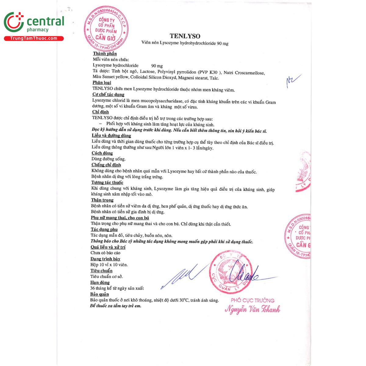 thuoc tenlyso 4 E1186 thuoc tenlyso 4 E1186