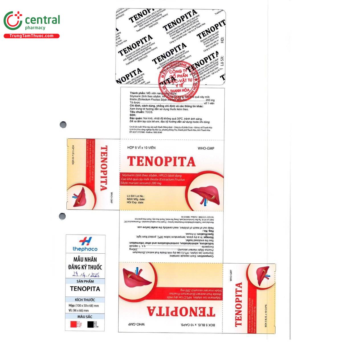 thuoc tenopita 200mg 2 N5433 thuoc tenopita 200mg 2 N5433