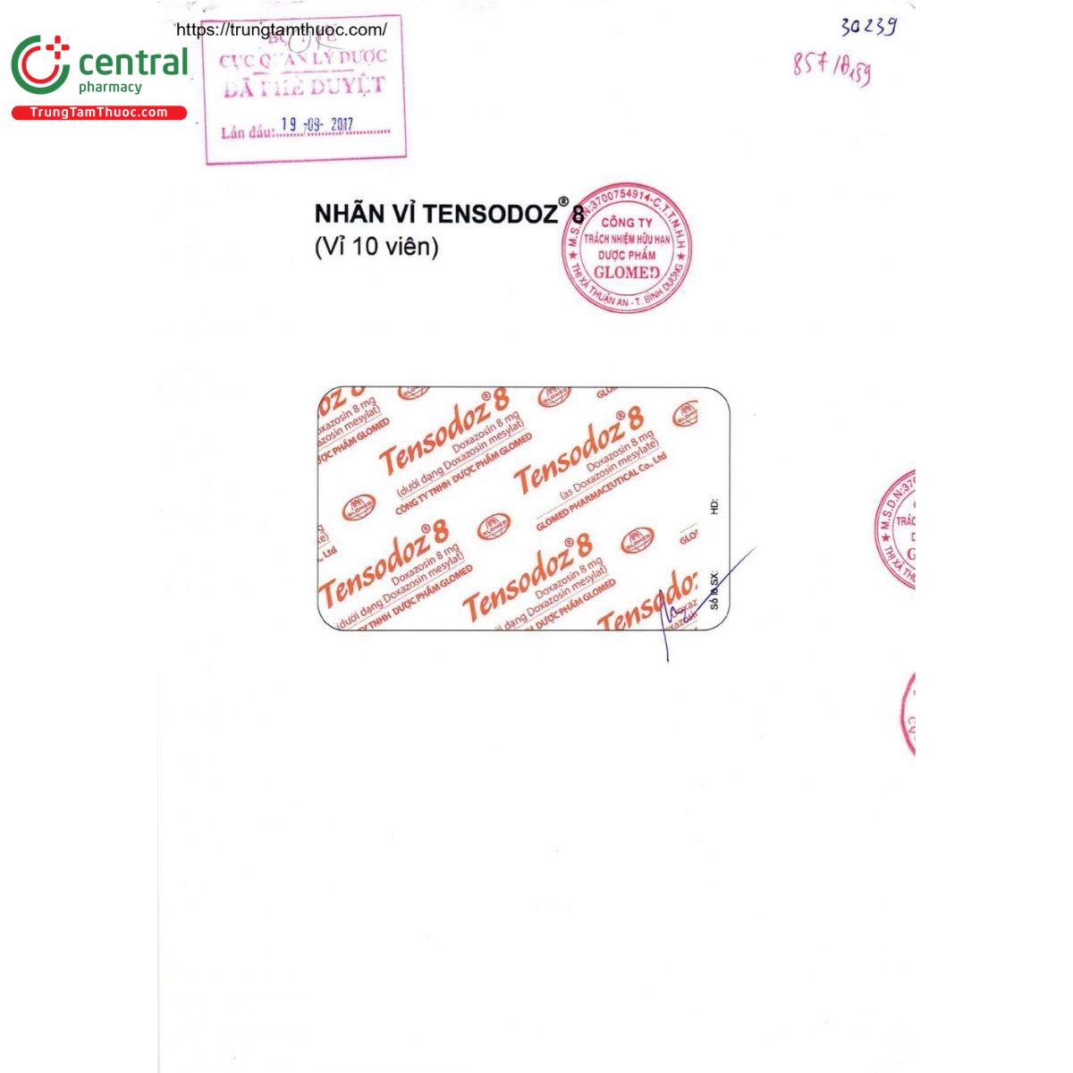thuoc tensodoz 8mg 3 J3528 thuoc tensodoz 8mg 3 J3528
