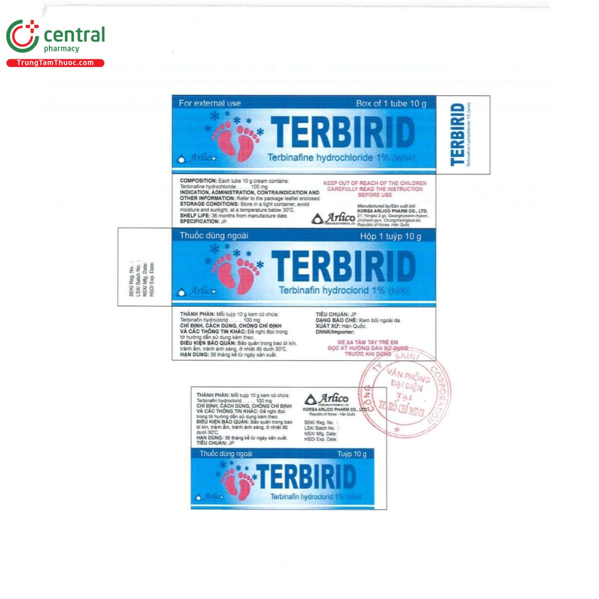thuoc terbirid 1 1 K4213 thuoc terbirid 1 1 K4213