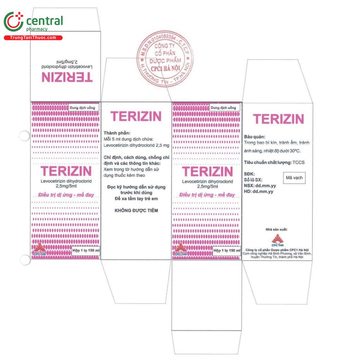 thuoc terizin 3 S7060 thuoc terizin 3 S7060