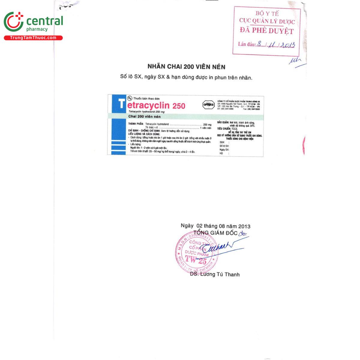 thuoc tetracyclin 250mg tw25 2 P6483 thuoc tetracyclin 250mg tw25 2 P6483