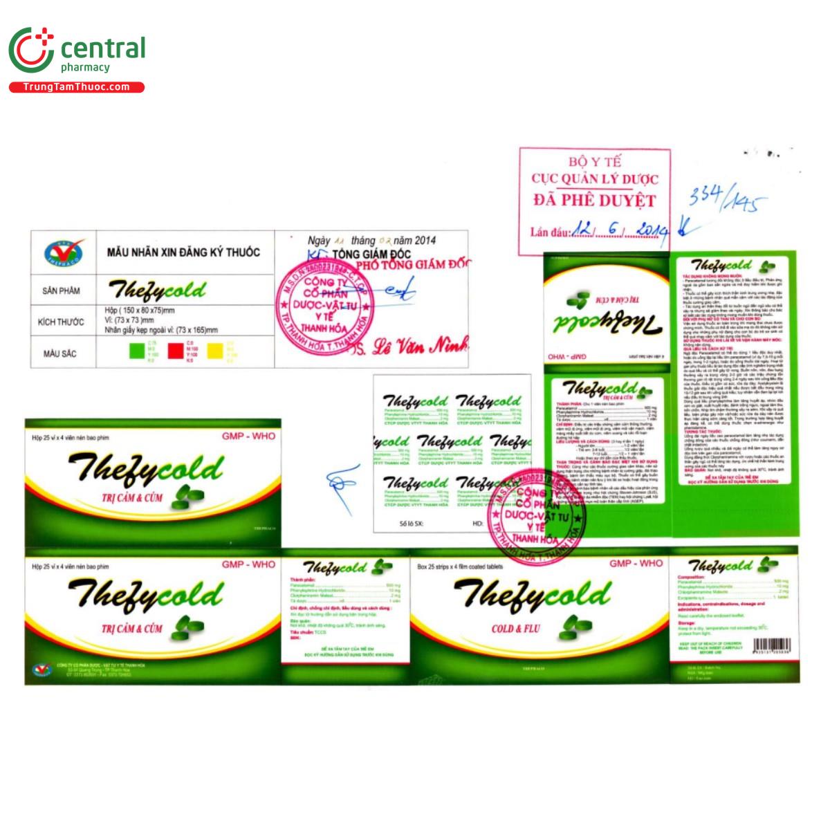 thuoc thefycold 2 M4224 thuoc thefycold 2 M4224