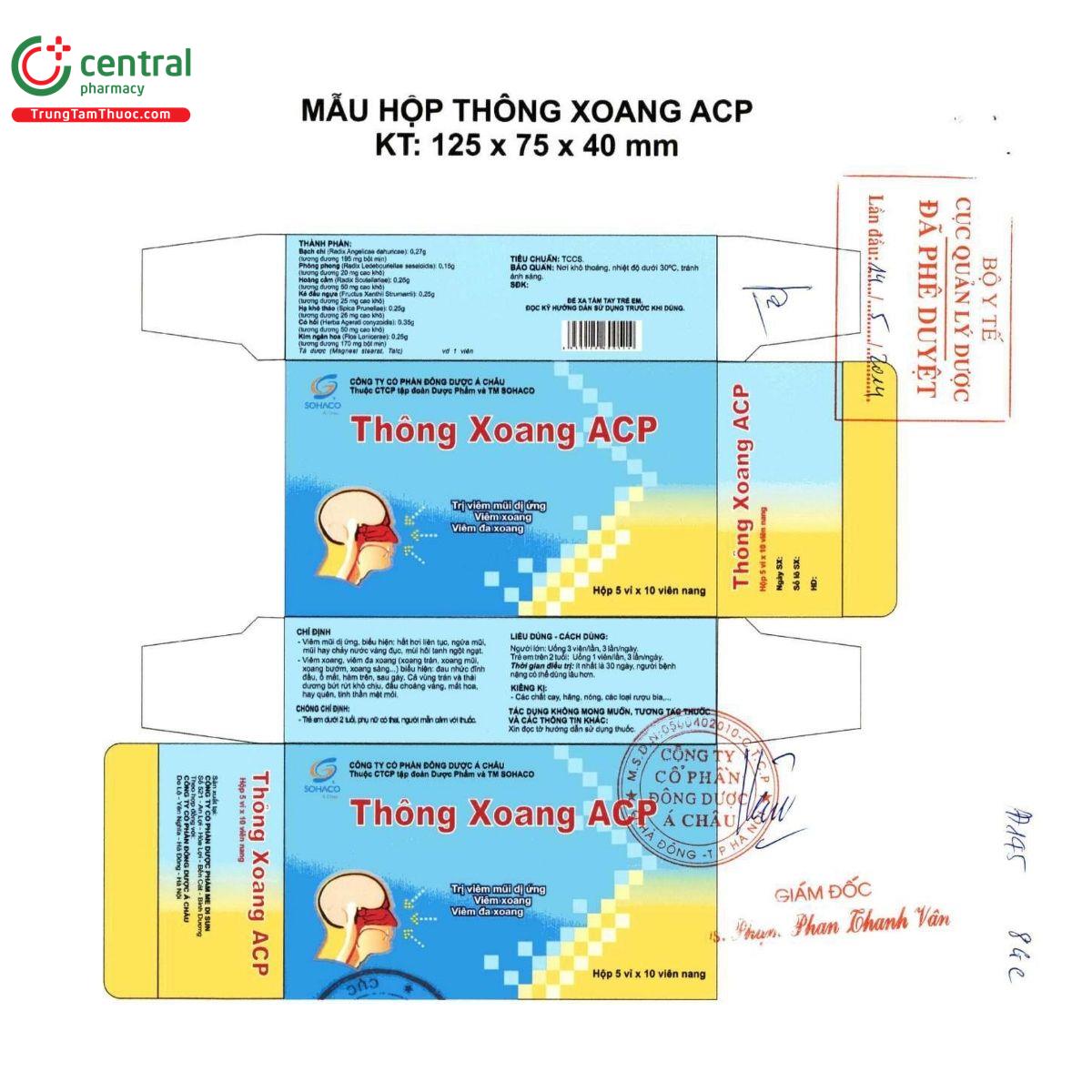 thuoc thong xoang acp 3 O6288 thuoc thong xoang acp 3 O6288