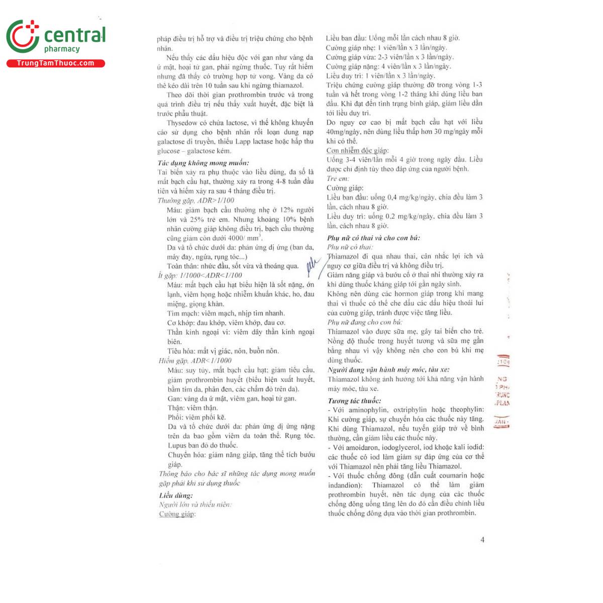 thuoc thysedow 5mg 7 B0437 thuoc thysedow 5mg 7 B0437
