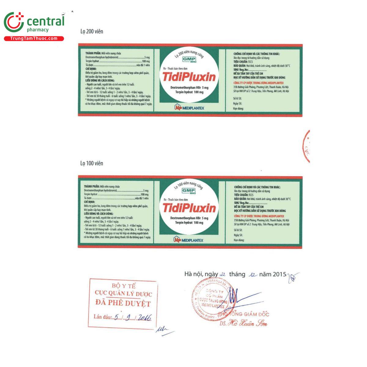 thuoc tidipluxin 100mg 5mg 2 N5133 thuoc tidipluxin 100mg 5mg 2 N5133