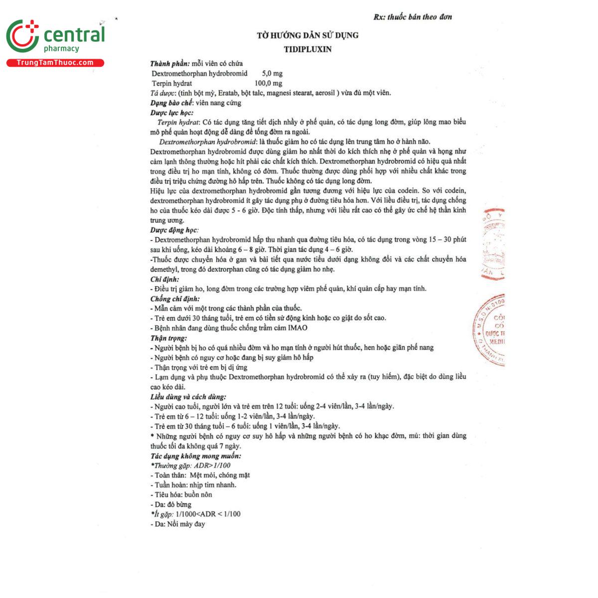 thuoc tidipluxin 100mg 5mg 3 B0428 thuoc tidipluxin 100mg 5mg 3 B0428