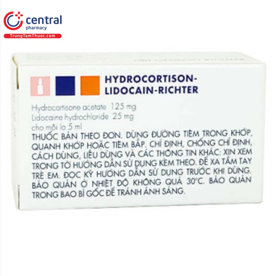 thuoc tiem hydrocortison lidocain richter 2 I3715