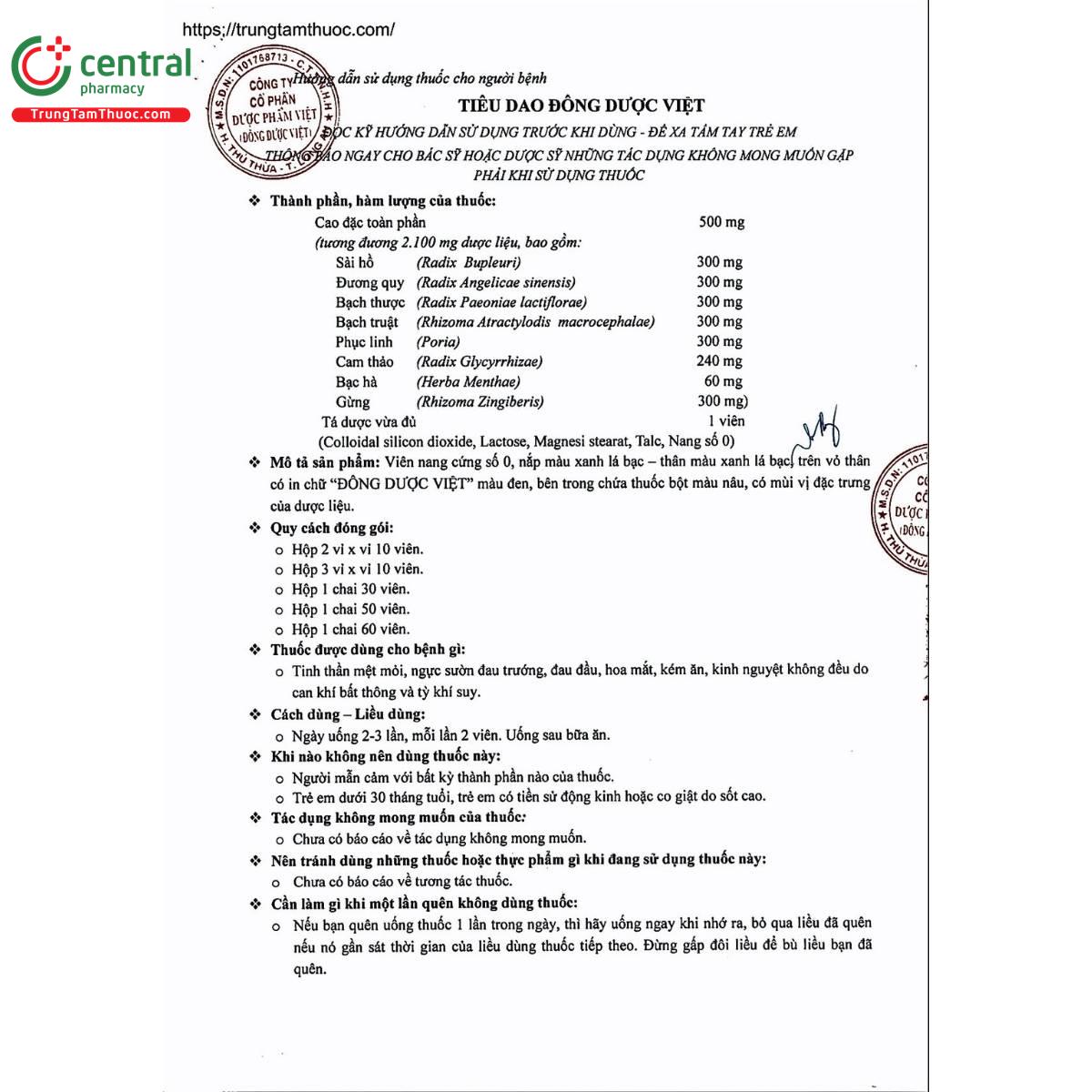 thuoc tieu dao dong duoc viet 5 G2888 thuoc tieu dao dong duoc viet 5 G2888