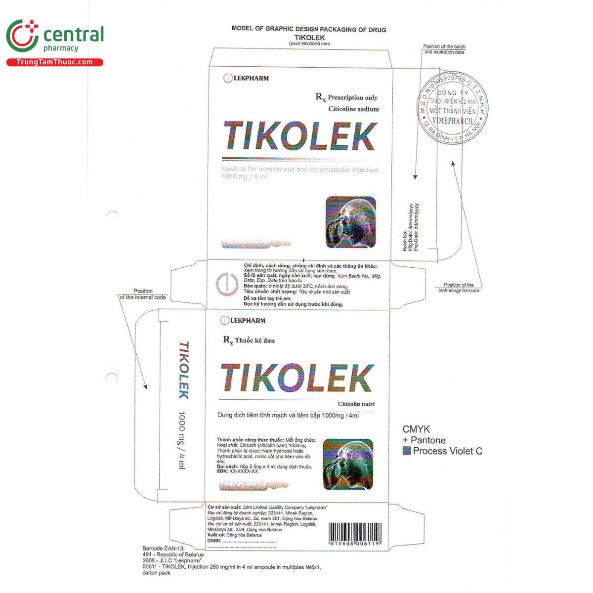 thuoc tikolek 1000mg 4ml 1 A0567 thuoc tikolek 1000mg 4ml 1 A0567