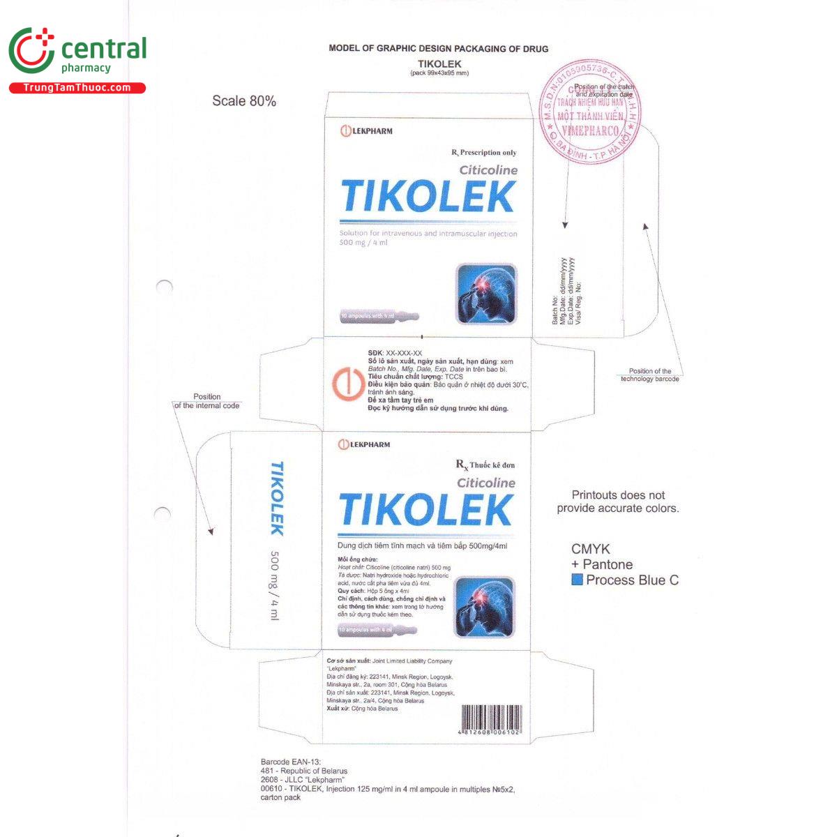 thuoc tikolek 500mg 4ml 1 M5670 thuoc tikolek 500mg 4ml 1 M5670