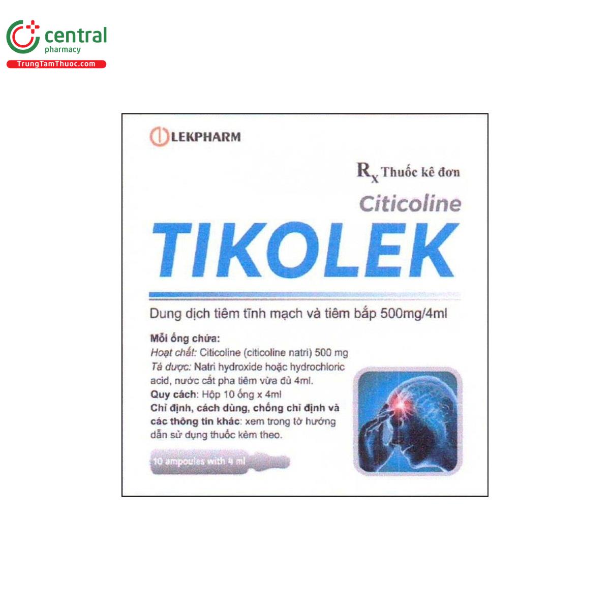 thuoc tikolek 500mg 4ml M4505 thuoc tikolek 500mg 4ml M4505