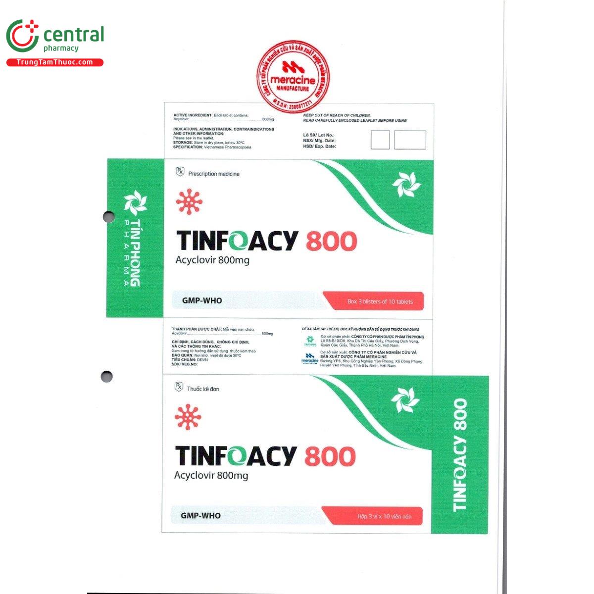 thuoc tinfoacy 800mg 1 F2432 thuoc tinfoacy 800mg 1 F2432