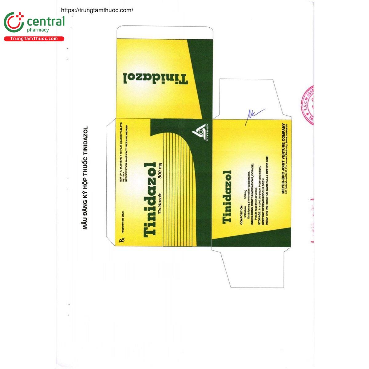 thuoc tinidazol 500mg meyer bpc 3 T7612