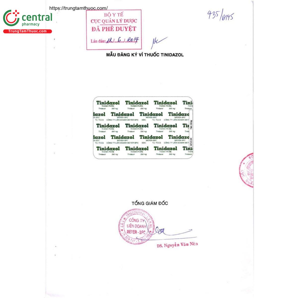 thuoc tinidazol 500mg meyer bpc 4 I3818