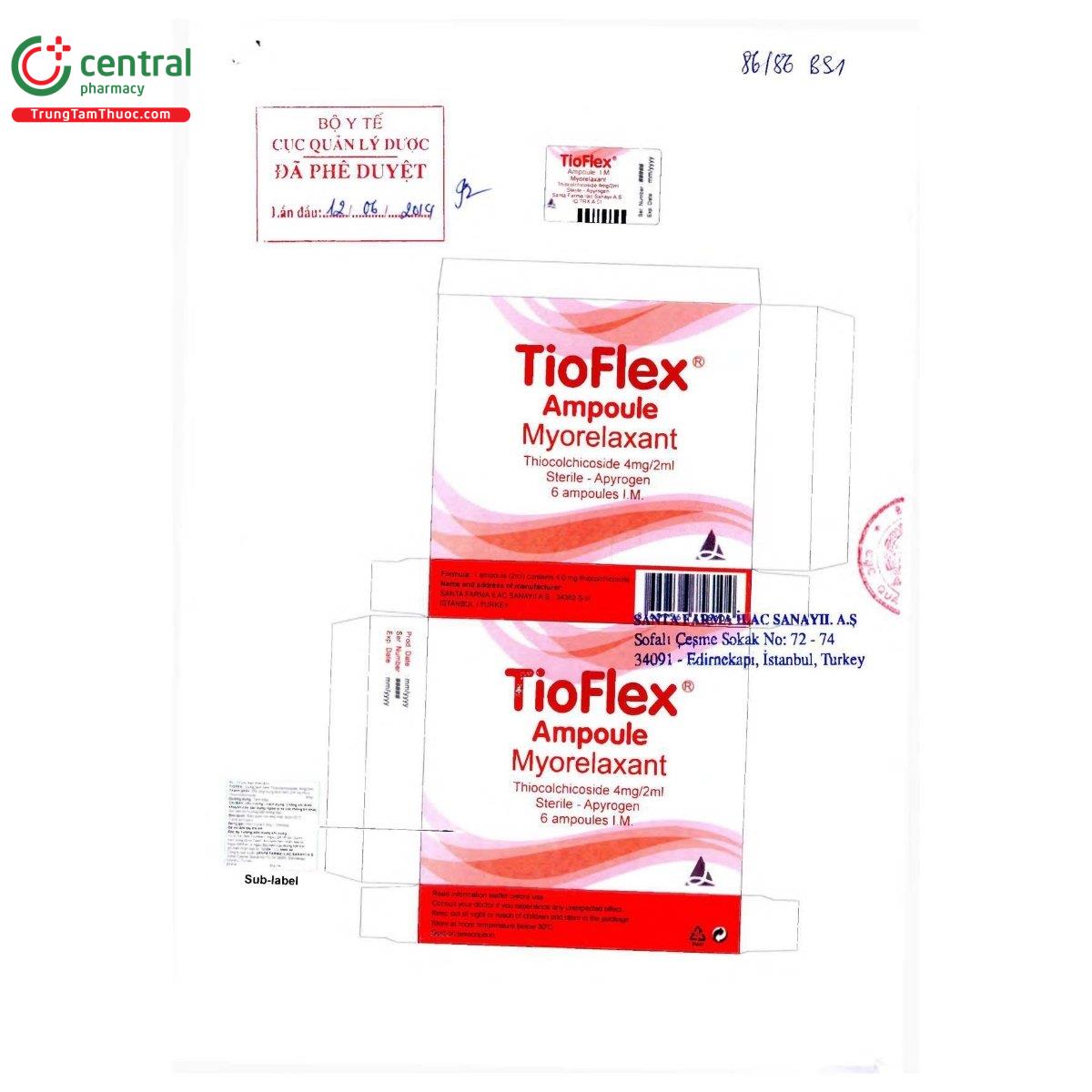 thuoc tioflex 4mg 2ml 2 C1631 thuoc tioflex 4mg 2ml 2 C1631