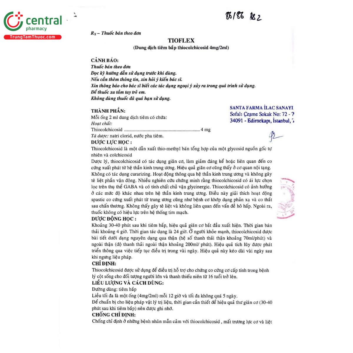 thuoc tioflex 4mg 2ml 3 N5827 thuoc tioflex 4mg 2ml 3 N5827