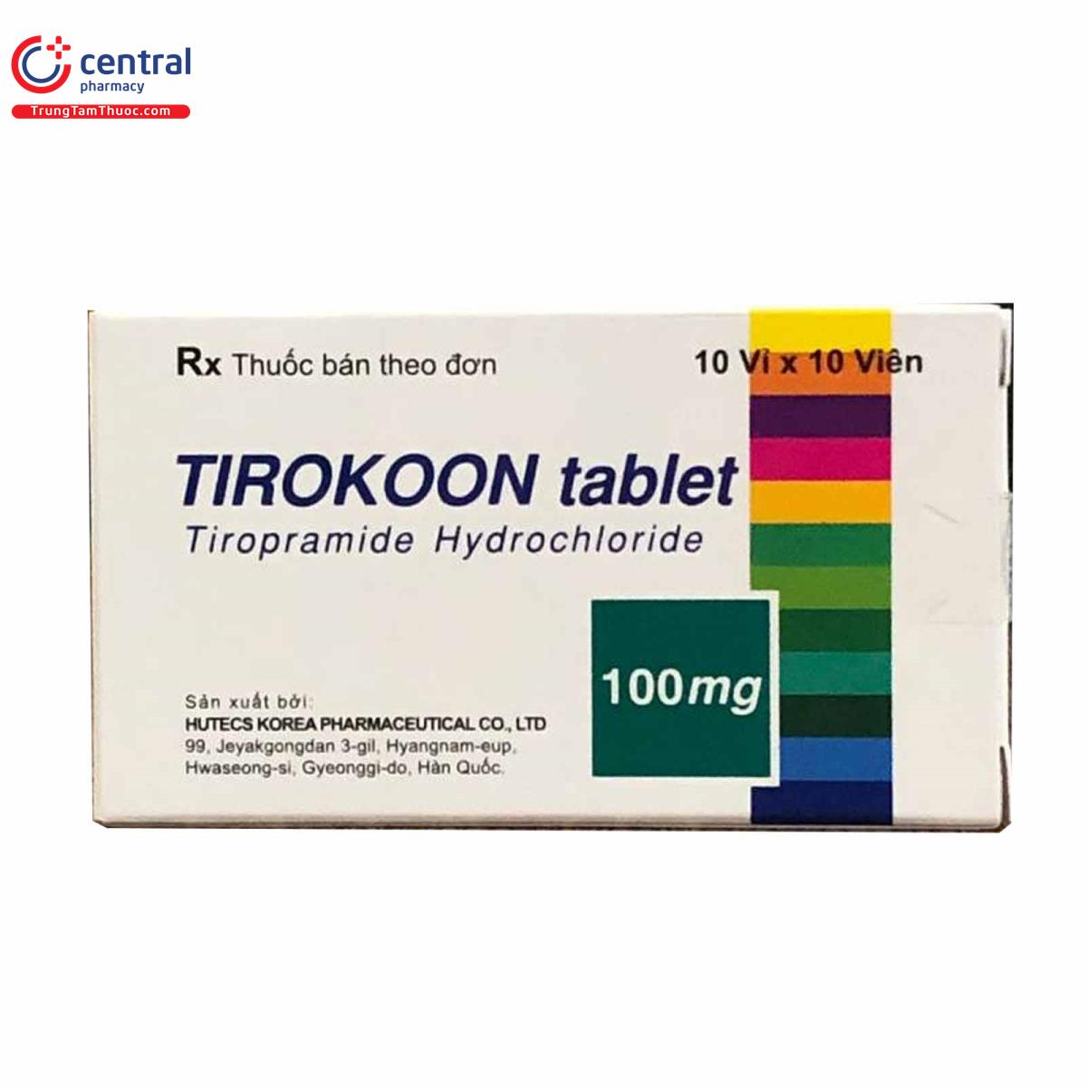 thuoc tirokoon tablet 1 M5310