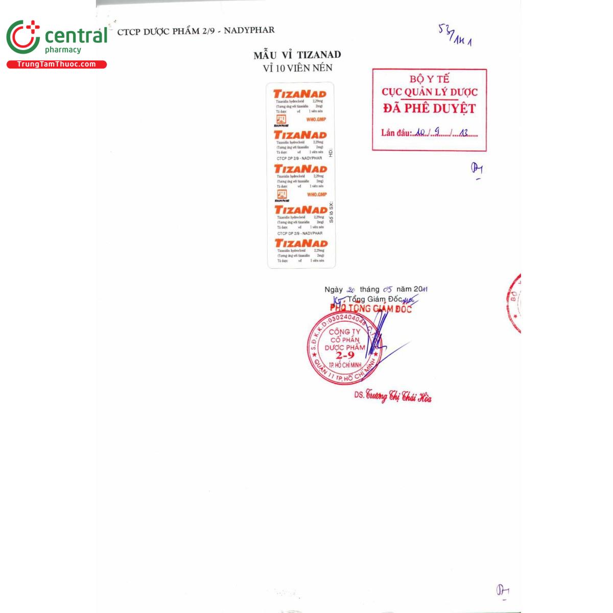 thuoc tizanad 2mg 4 C0552 thuoc tizanad 2mg 4 C0552