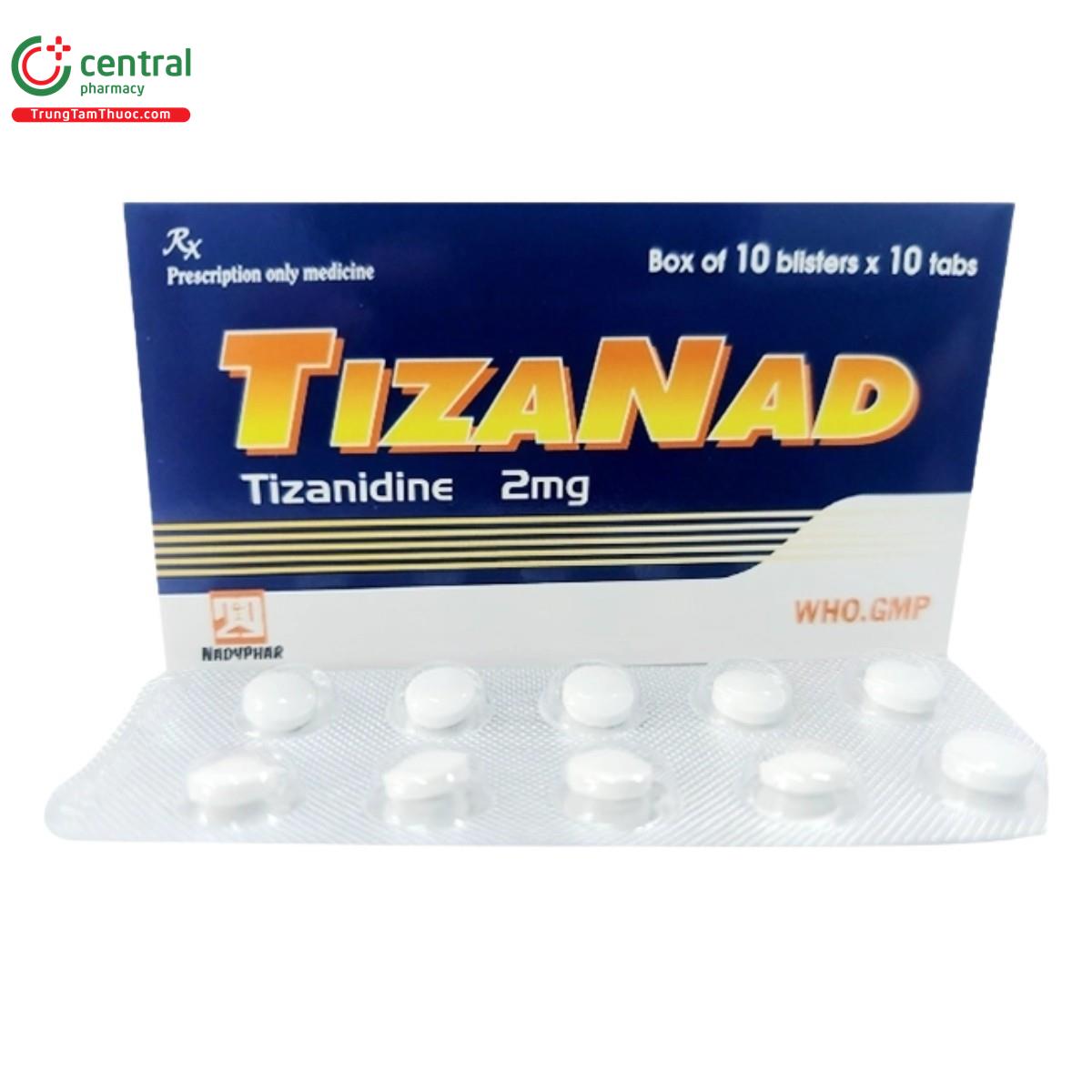 thuoc tizanad 2mg O6023 thuoc tizanad 2mg O6023