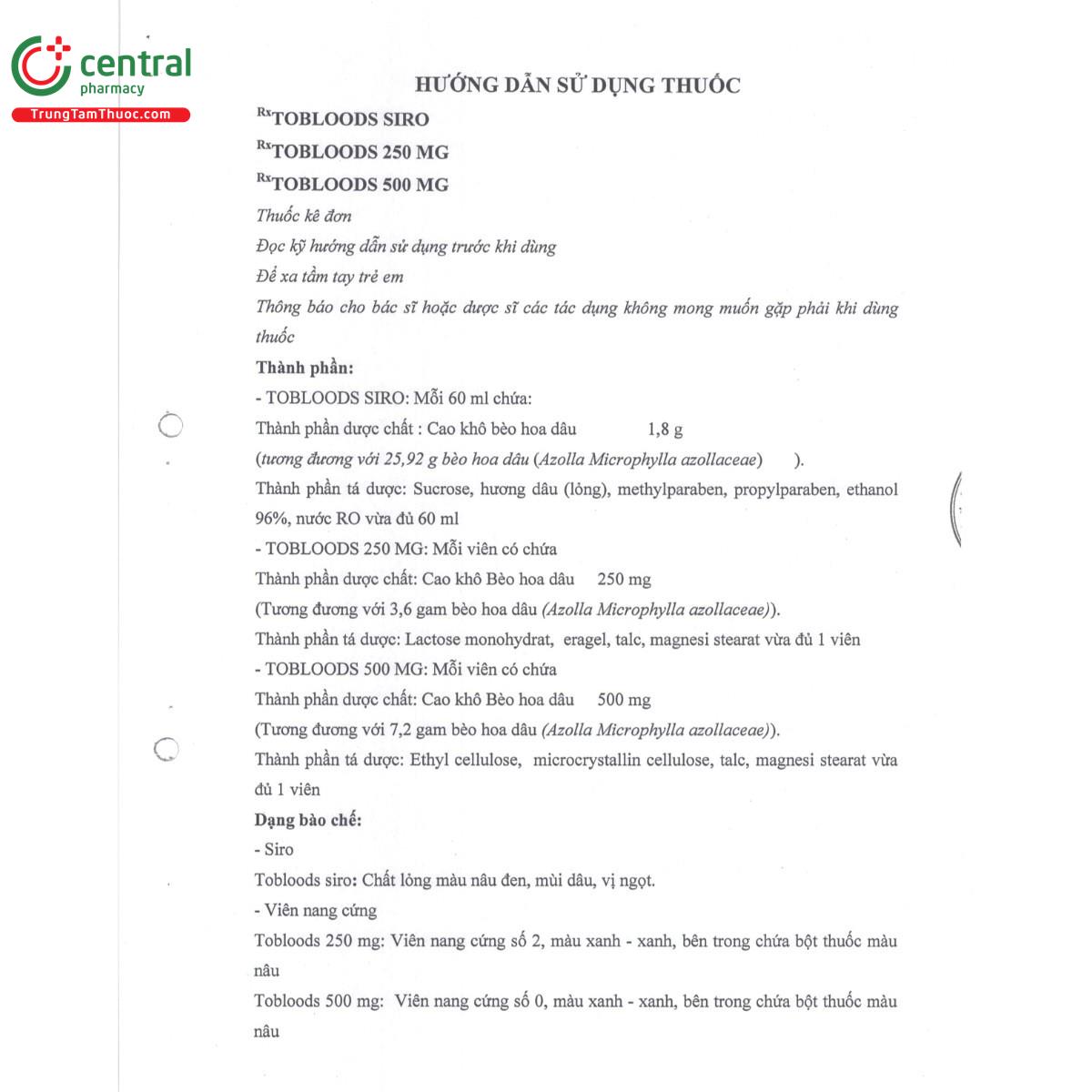 thuoc tobloods 250mg 5 J3683 thuoc tobloods 250mg 5 J3683