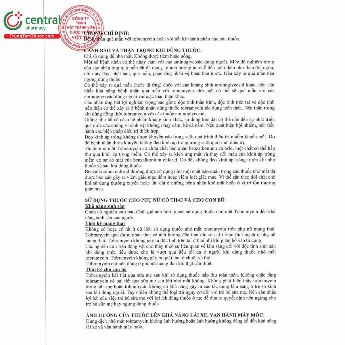 thuoc tobramycin ophthalmic solution usp 03 makcur 10 O6645