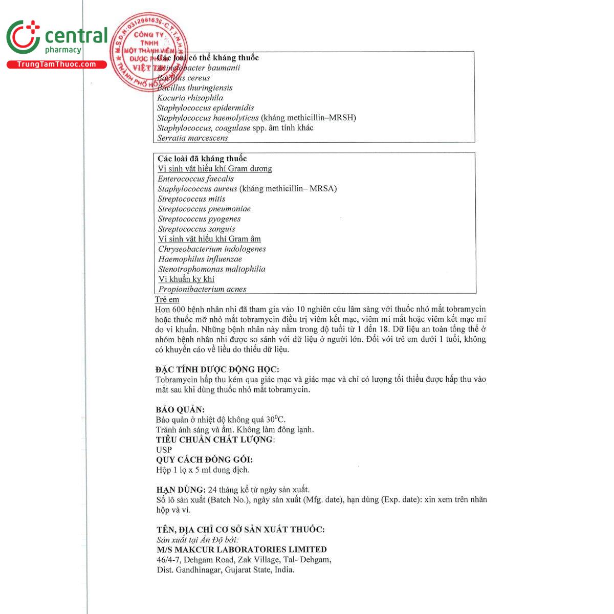 thuoc tobramycin ophthalmic solution usp 03 makcur 13 J3117