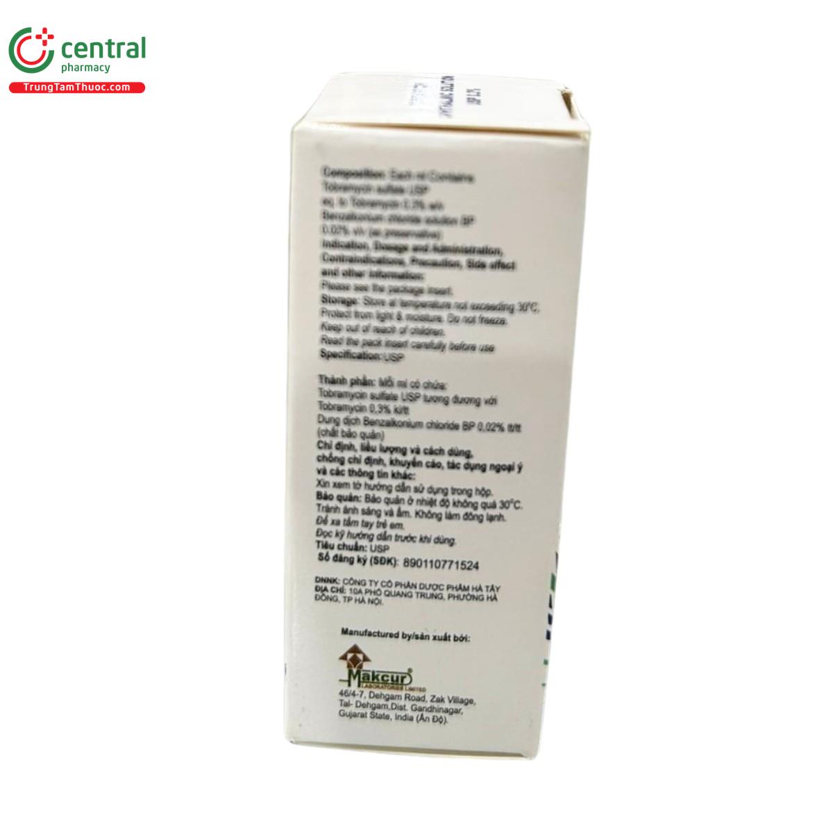 thuoc tobramycin ophthalmic solution usp 03 makcur 3 H3822