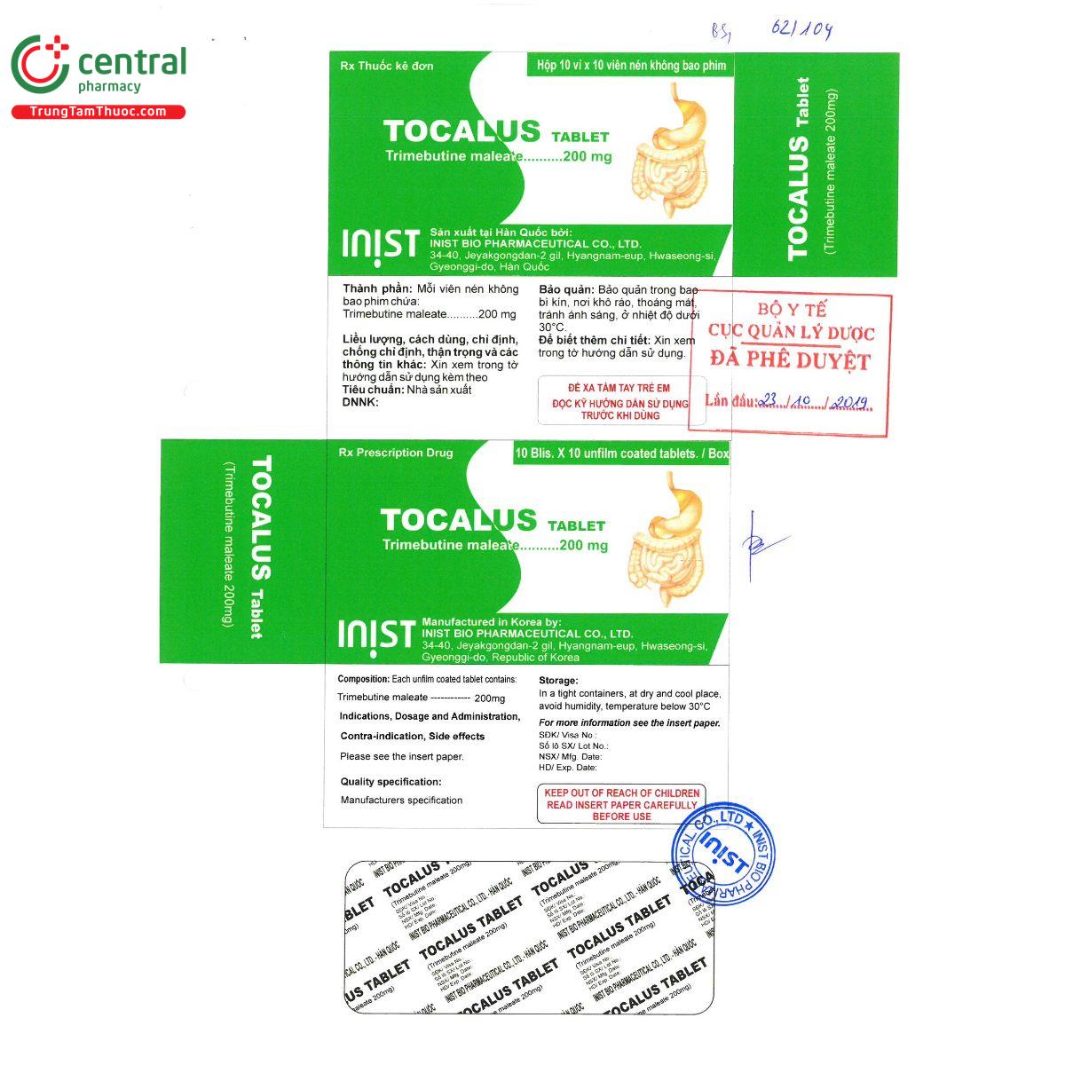thuoc tocalus tablet 200mg 3 M5337 thuoc tocalus tablet 200mg 3 M5337