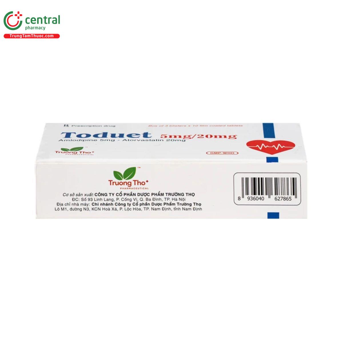 thuoc toduet 5mg 20mg 3 S7221 thuoc toduet 5mg 20mg 3 S7221