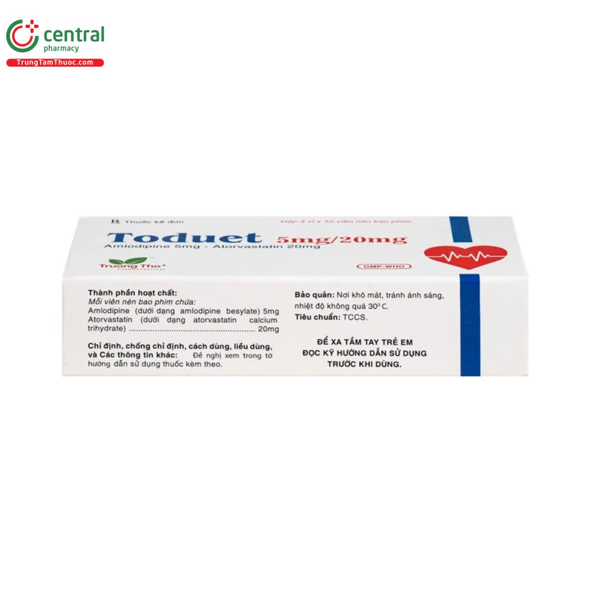 thuoc toduet 5mg 20mg 4 V8703 thuoc toduet 5mg 20mg 4 V8703