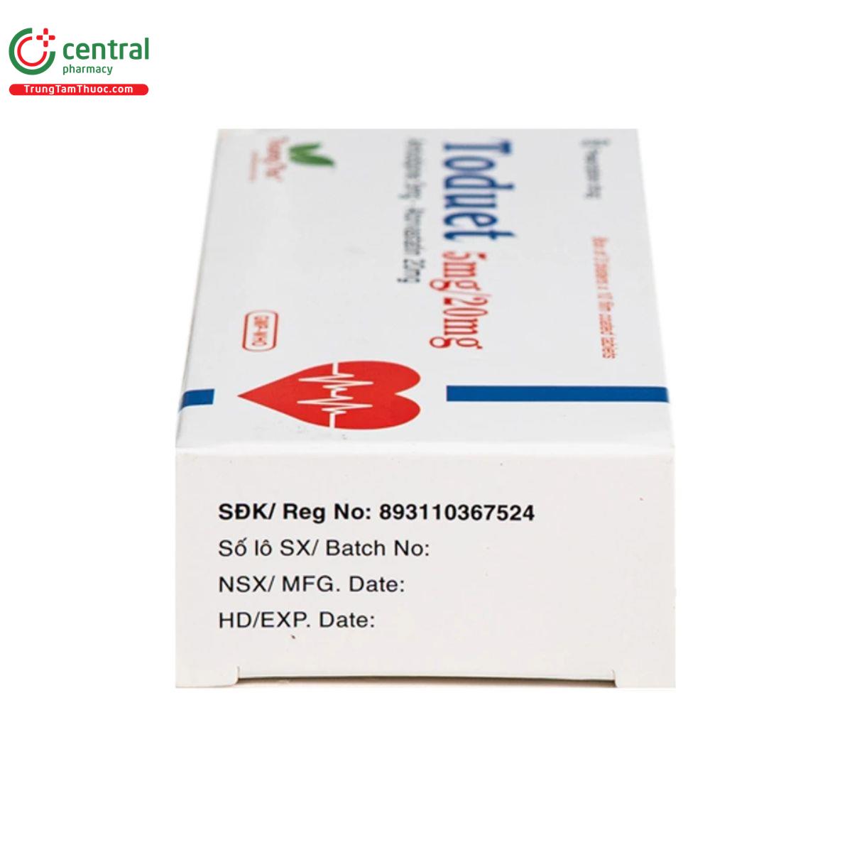 thuoc toduet 5mg 20mg 5 G2442 thuoc toduet 5mg 20mg 5 G2442