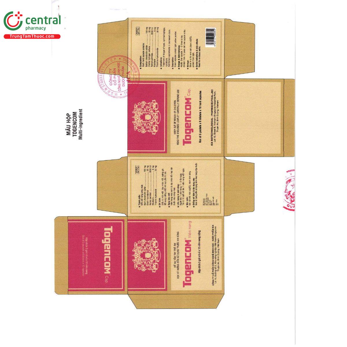 thuoc togencom 4 D1551 thuoc togencom 4 D1551