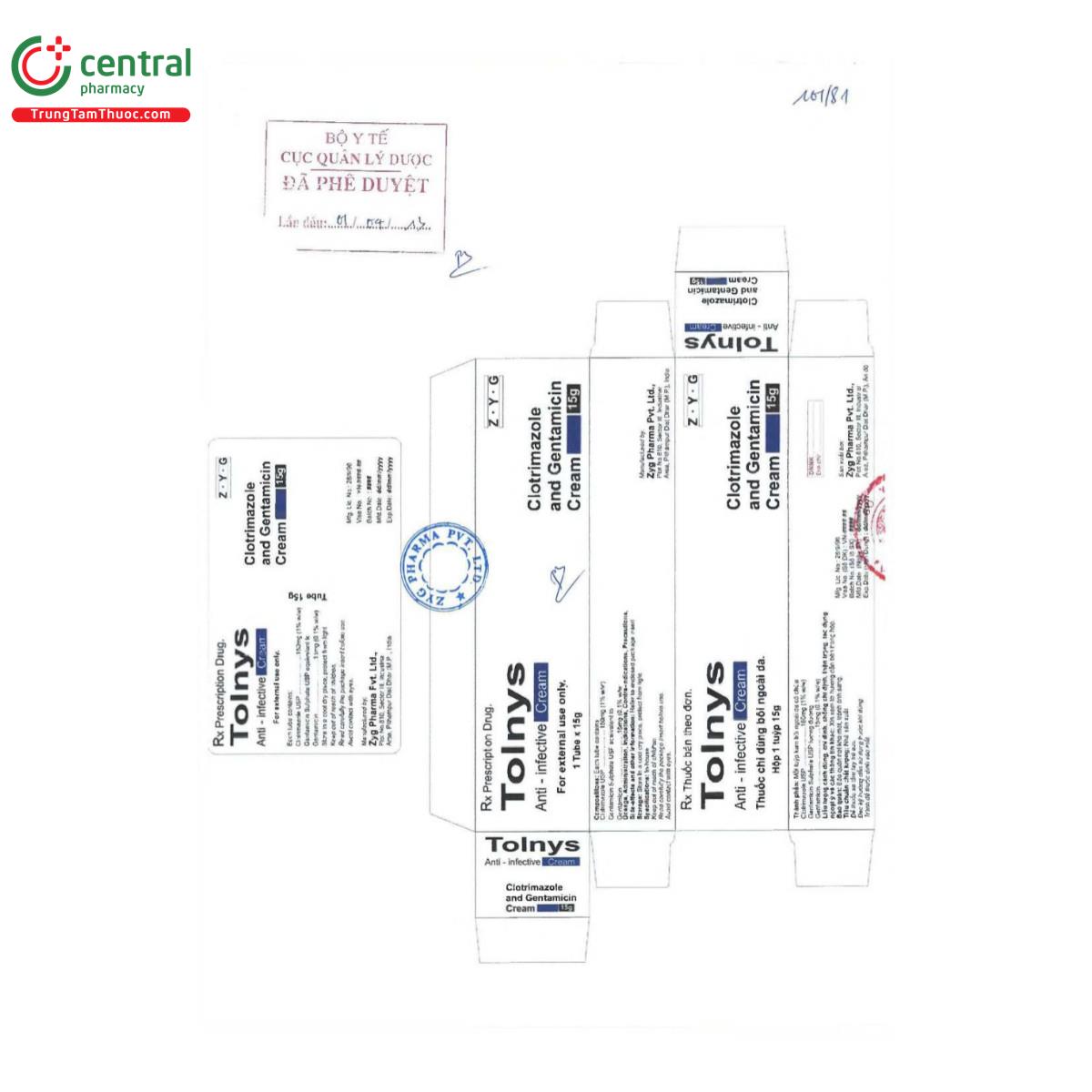 thuoc tolnys anti infective cream 2 F2134 thuoc tolnys anti infective cream 2 F2134