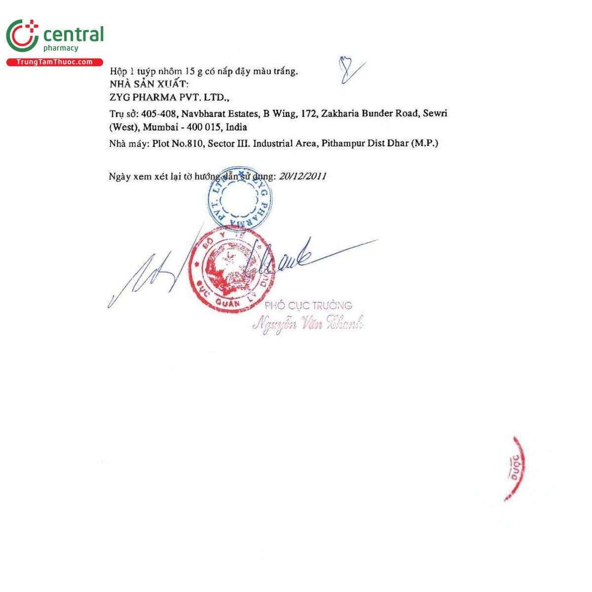 thuoc tolnys anti infective cream 5 H3124 thuoc tolnys anti infective cream 5 H3124