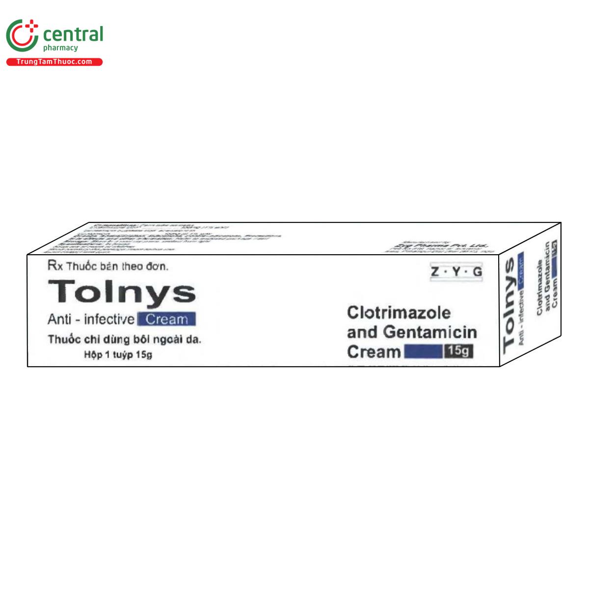thuoc tolnys anti infective cream A0066 thuoc tolnys anti infective cream A0066