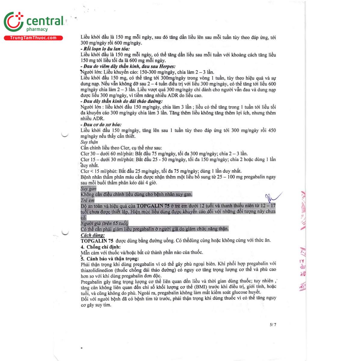 thuoc topgalin 75 8 V8217 thuoc topgalin 75 8 V8217