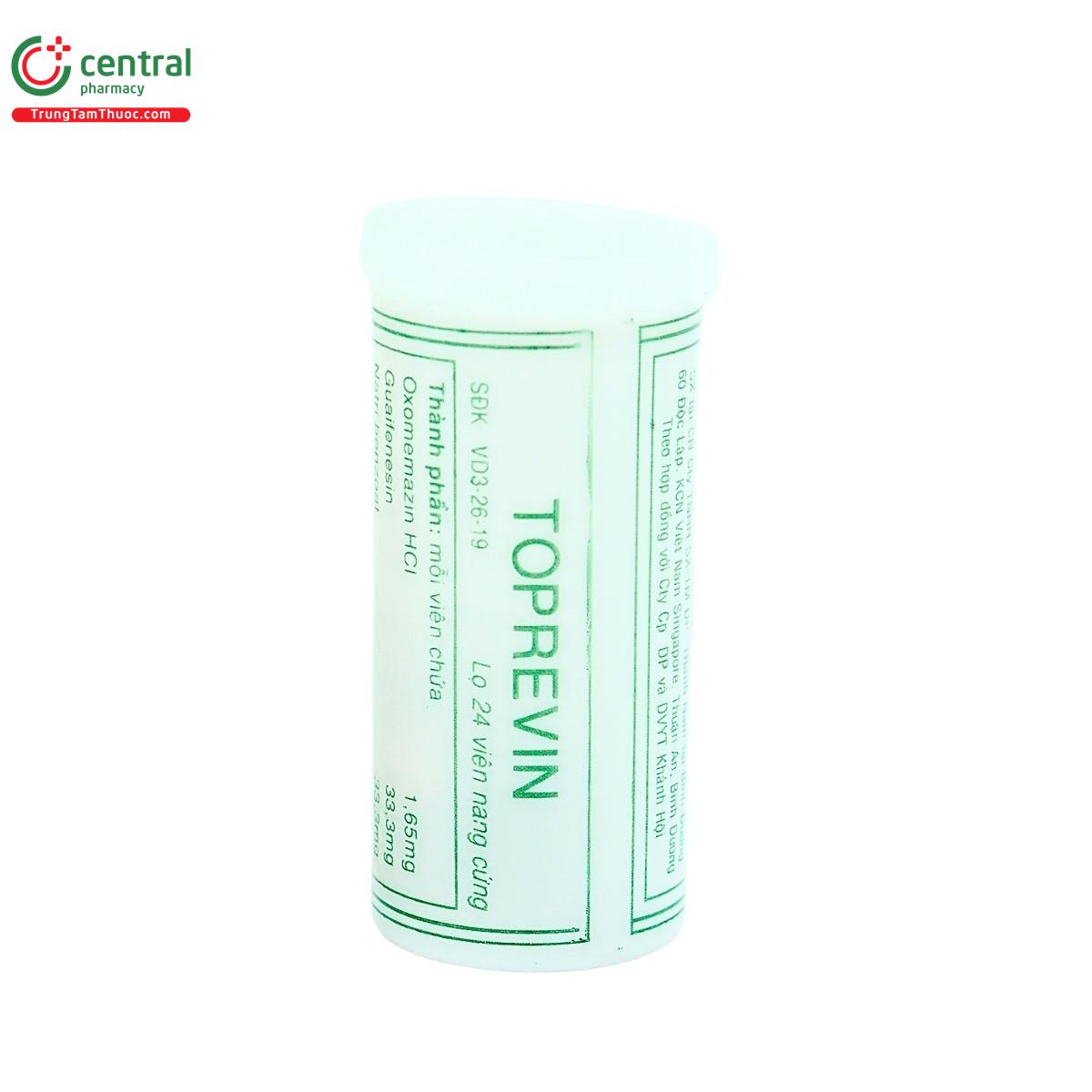 thuoc toprevin 3 V8037 thuoc toprevin 3 V8037