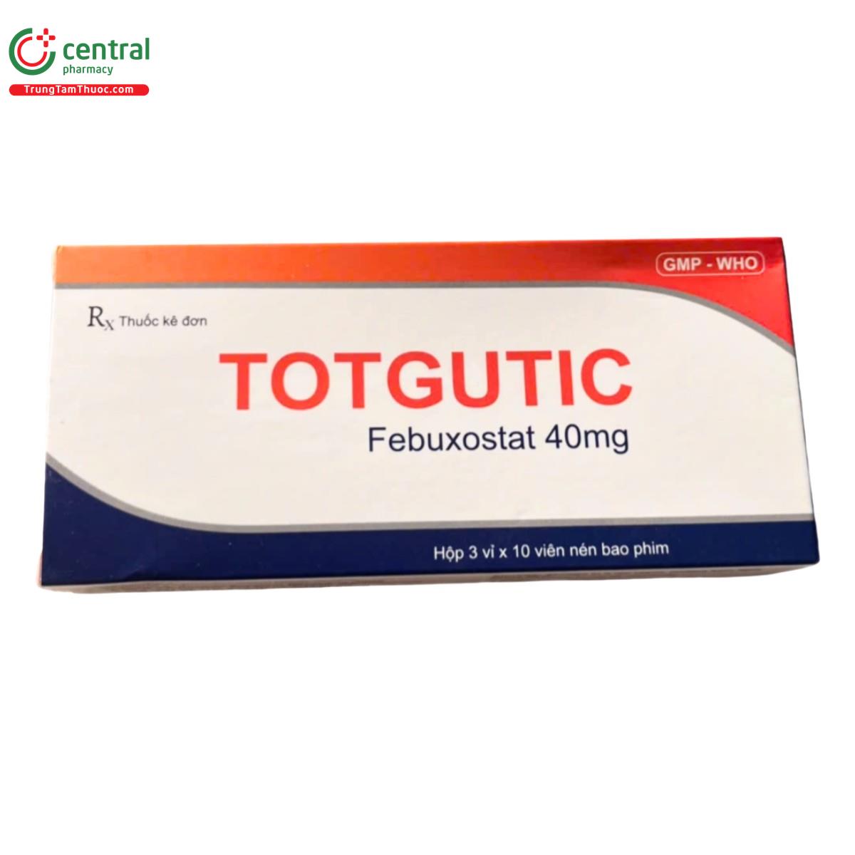 thuoc totgutic 40mg 1 D1171 thuoc totgutic 40mg 1 D1171