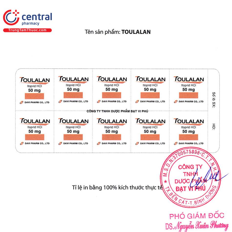 thuoc toulalan 50mg 10 E2281