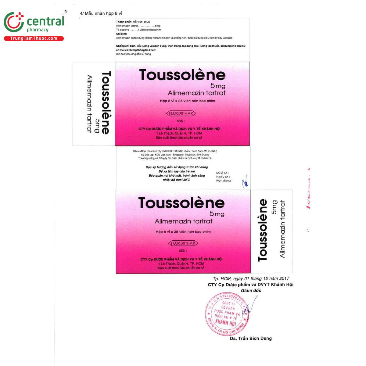 thuoc toussolene 5mg 9 Q6705