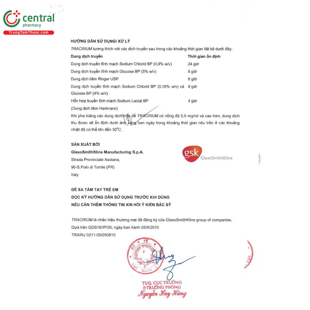 thuoc tracrium 15 I3744 thuoc tracrium 15 I3744