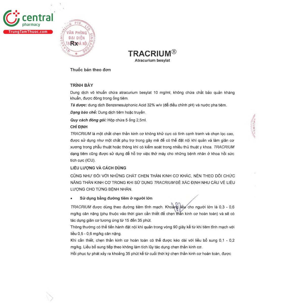 thuoc tracrium 7 D1087 thuoc tracrium 7 D1087