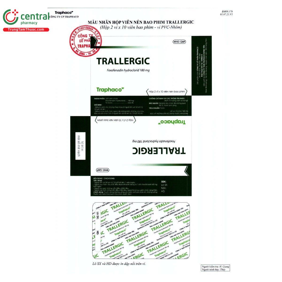 thuoc trallergic 180mg 3 B0208