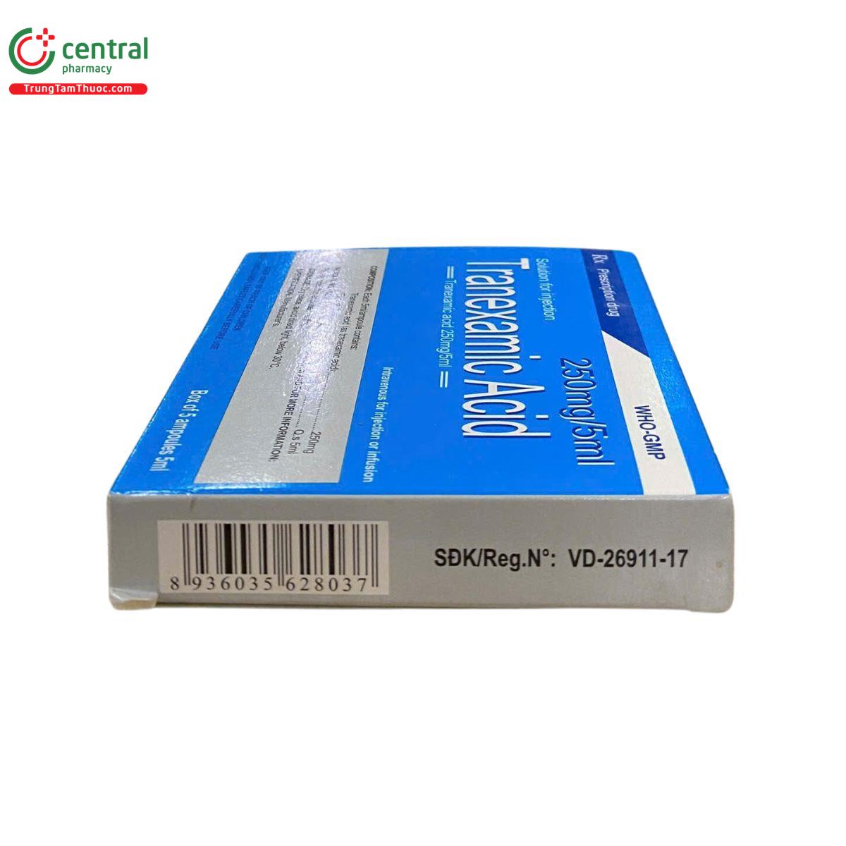 thuoc tranexamic acid 250mg 5ml md pharco 11 S7620