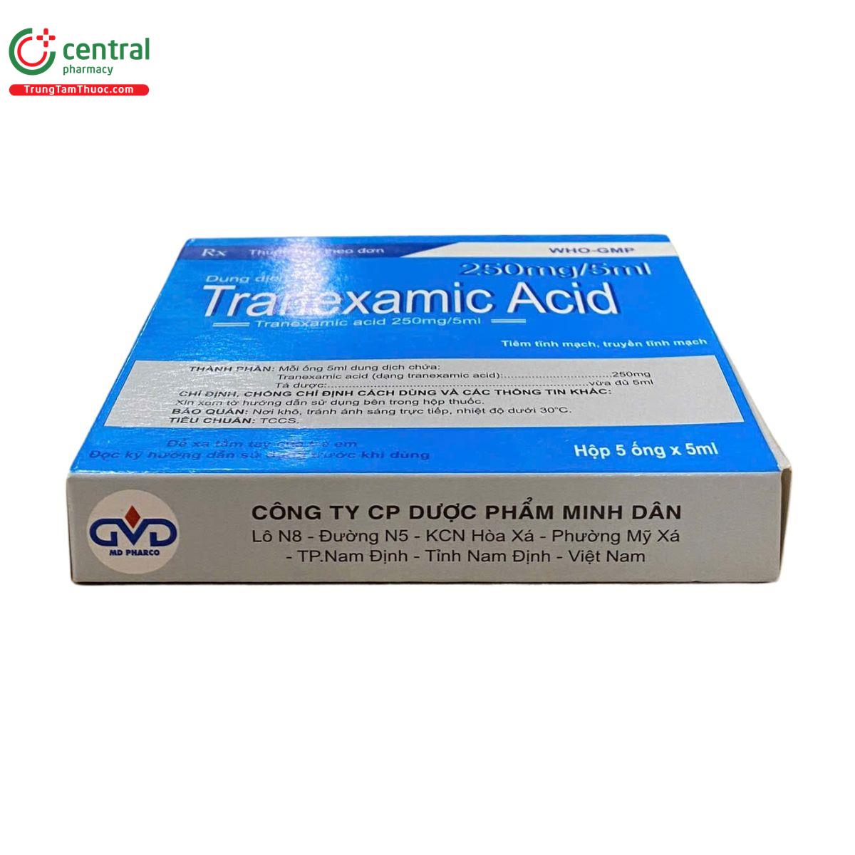 thuoc tranexamic acid 250mg 5ml md pharco 9 E1774